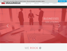 Tablet Screenshot of imagemaker.cl